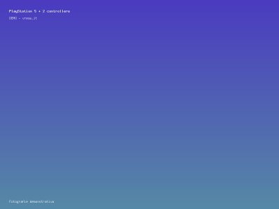 PlayStation 5 + 2 controllere